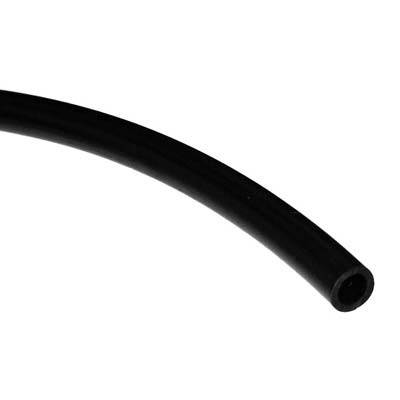Pirate Brand 510-541 Tubing, Black, Polyethylene, 1/4"