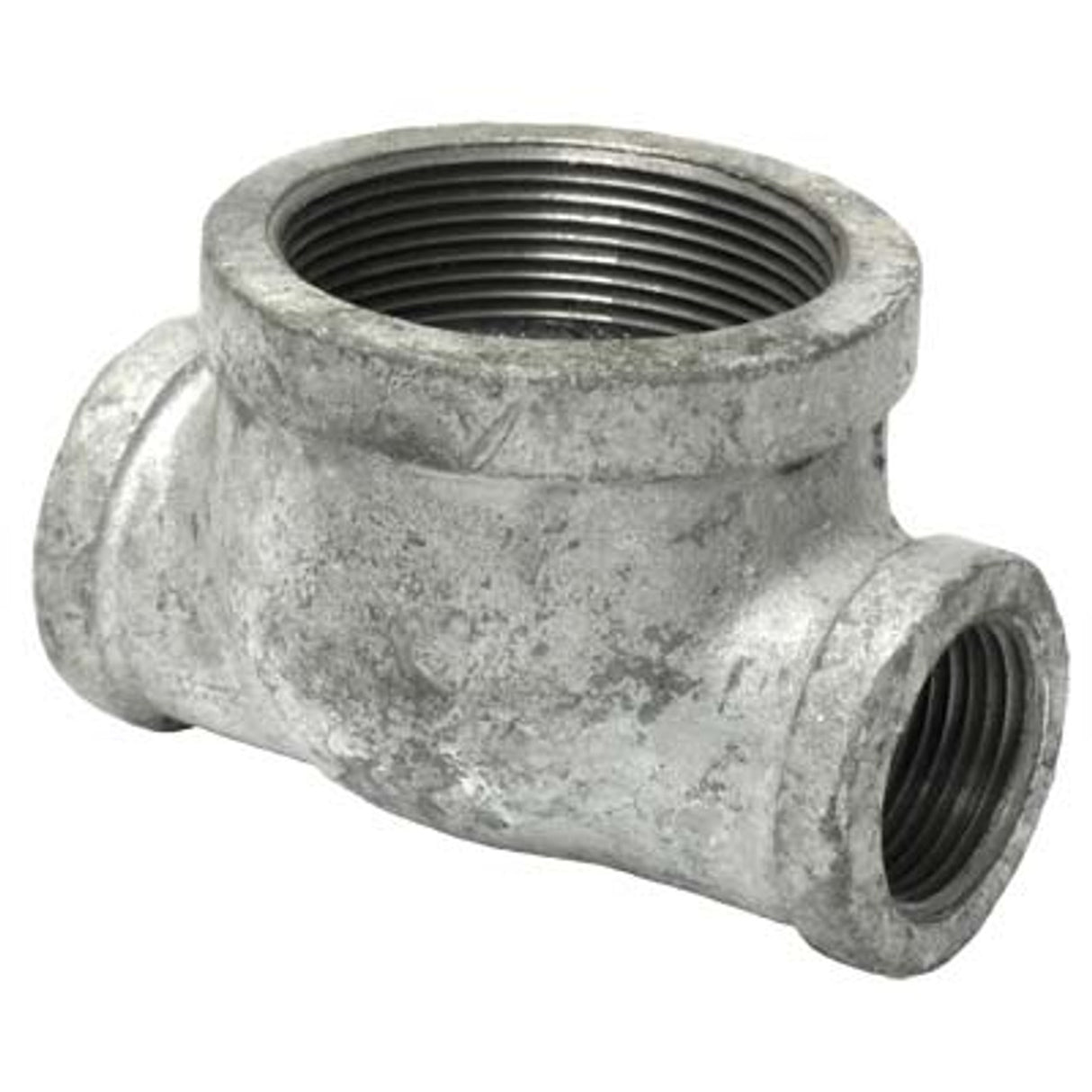 Pirate Brand - EMPIRE Style, Tee, Galvanized, 1" x 1" x 2" (Fits Pressure Cabinets) (1" Pipe String)