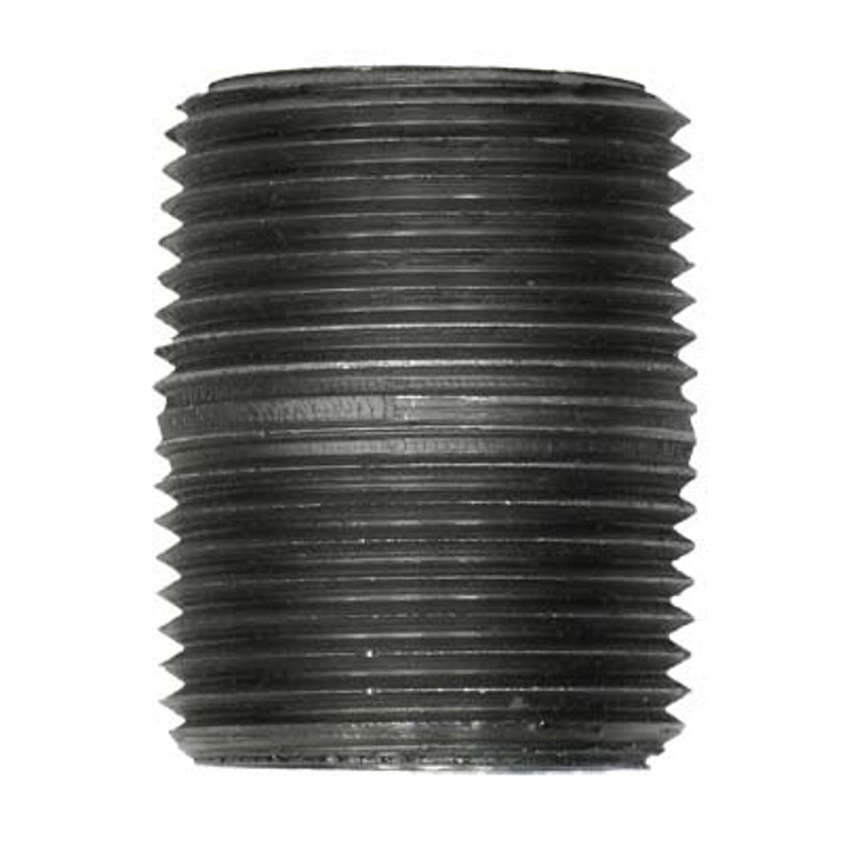 Pirate Brand - EMPIRE Style, Nipple, TBE, Schedule 80, 1" x Closed, Black