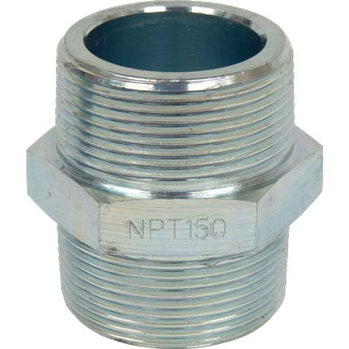 Pirate Brand - Schmidt Mfg Style, Hex Nipple, 1-1/2" x 1-1/2"