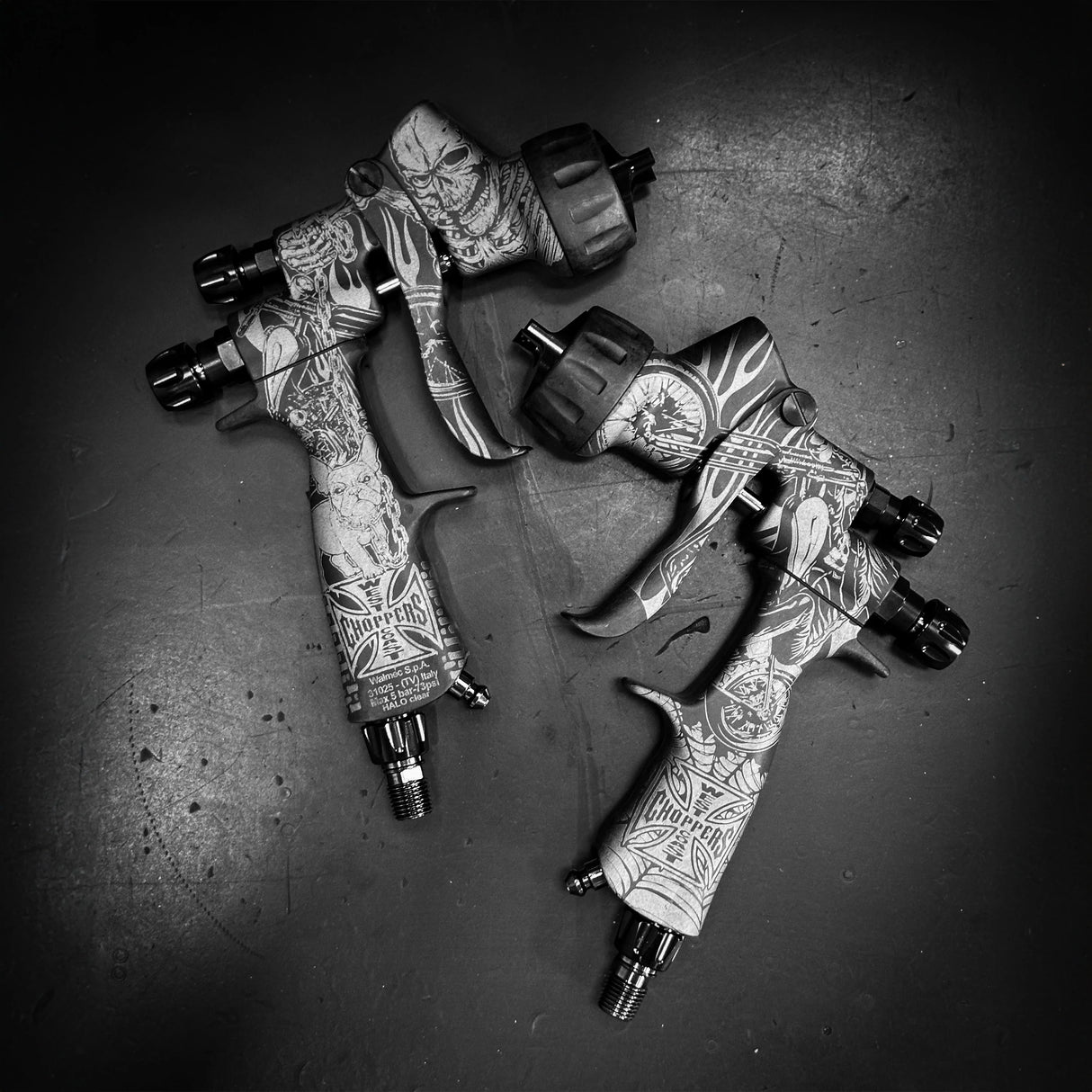 Walcom Genesi Carbonio 360 EVO HALO Clear - West Coast Chopper