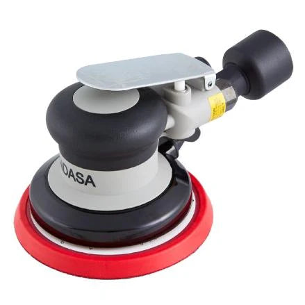 INDASA 5" Central Vacuum Ready DA Sander, 3/16" Orbit