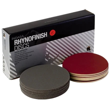 INDASA 3" Rynofinish Microfine Foam Finishing Discs, 320-3000MF