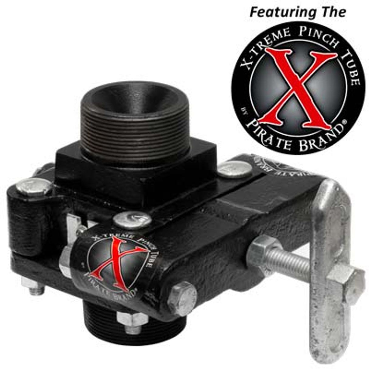 Pirate Brand - EMPIRE Style, Valve, Pinch, Manual (Includes: X-Treme Duty™ Tube)(1" Pipe String)