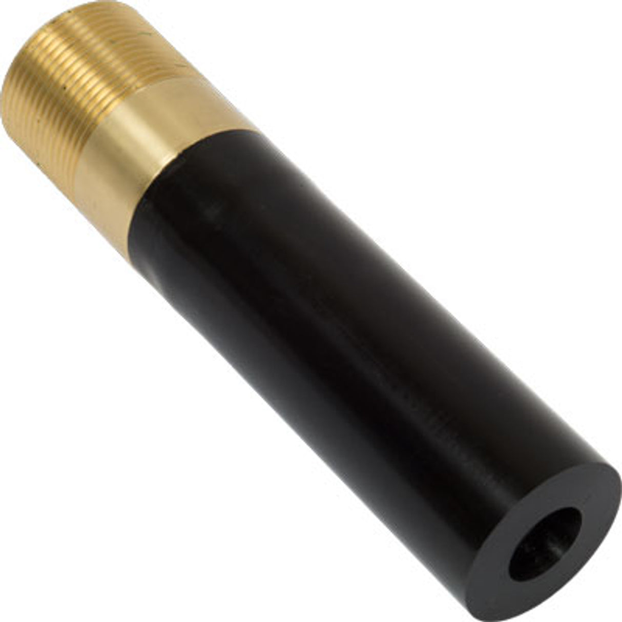 Pirate Brand - Nozzle, Tungsten Carbide, Long Venturi, 1" Entry, 1-1/4" Brass NPSM Thread, Poly Jacket
