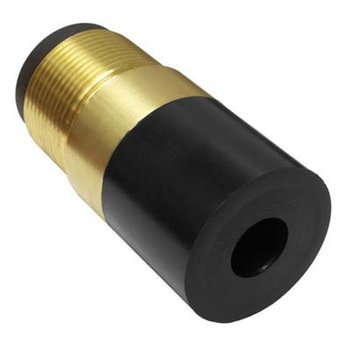 Pirate Brand - Nozzle, Tungsten Carbide, Short Venturi, 1" Entry, 1-1/4" Brass Thread, Poly Jacket