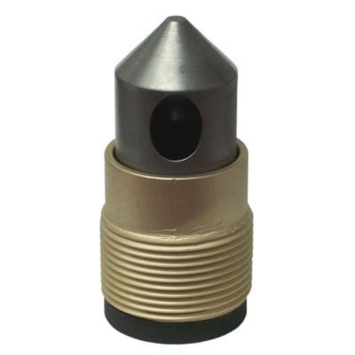 Pirate Brand - Nozzle, Tungsten Carbide, 45° Angle, 1/4" Bore, 1-1/4" Brass Thread