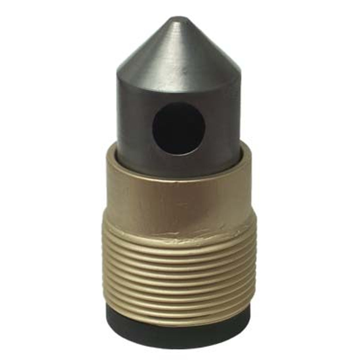 Pirate Brand - Nozzle, Tungsten Carbide, 90° Angle, 1-1/4" Brass Thread, Single Outlet