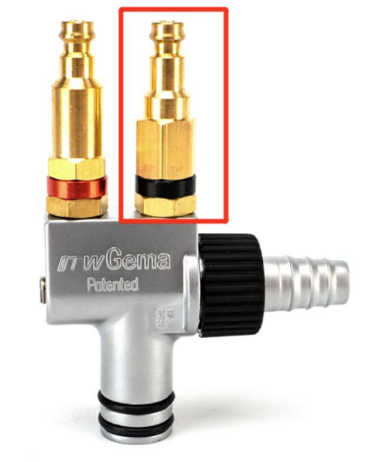 Aftermarket Gema® 261203 IG02 OptiFlow Powder Injector Check Valve Supplementary Air (Non-OEM)