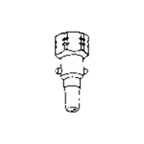 DeVilbiss P-HC-4482 Quick Disconnect Fluid Stem, 3/8" NPS(F)