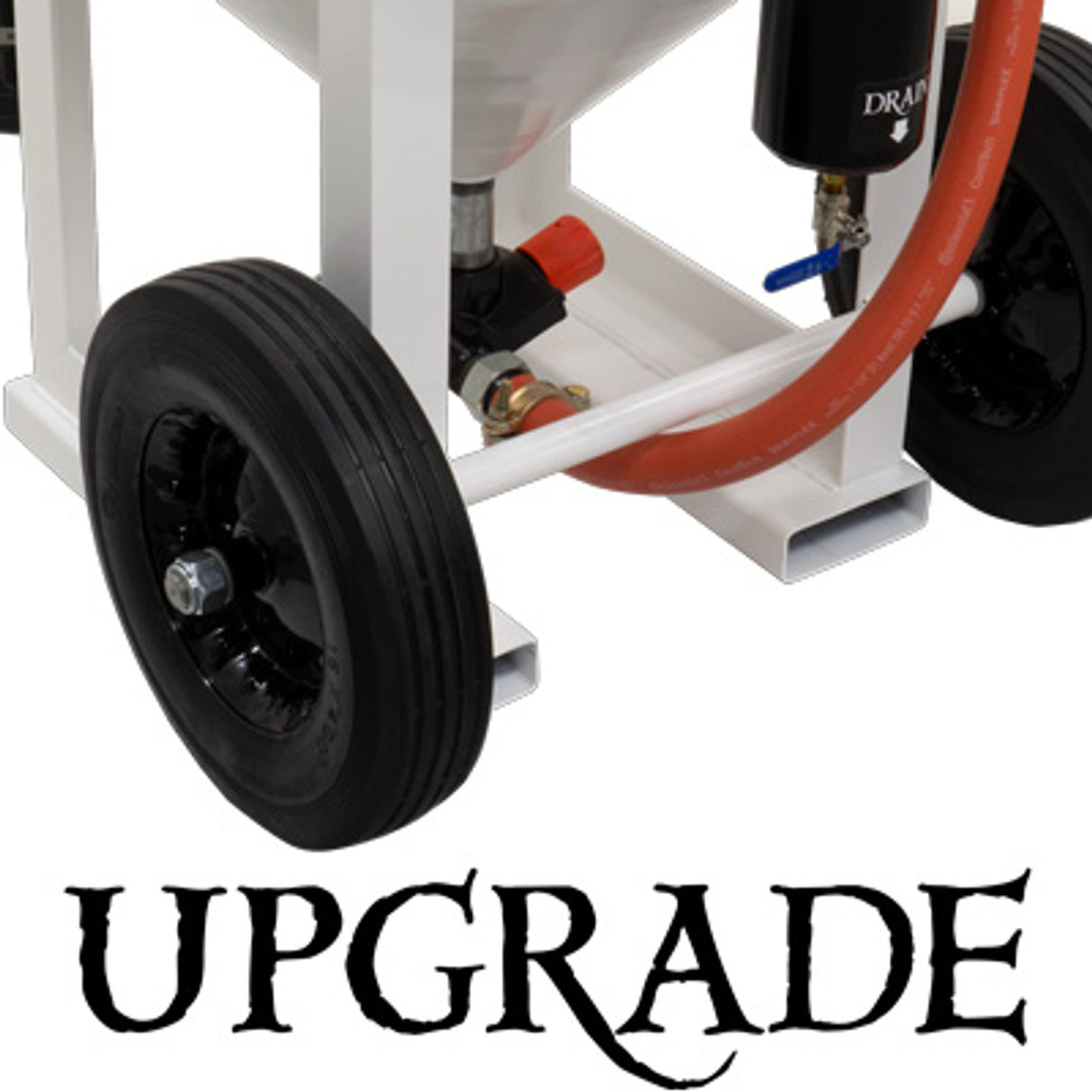 Pirate Brand - Fork Pocket Upgrade for Portable S-Series 6.5 cu ft Abrasive Blasters (Factory Installed Only)
