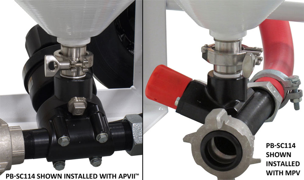 Pirate Brand - Quick Removal Coupling (Sanitary Clamp Style) Union, 1-1/4" MNPT, Complete