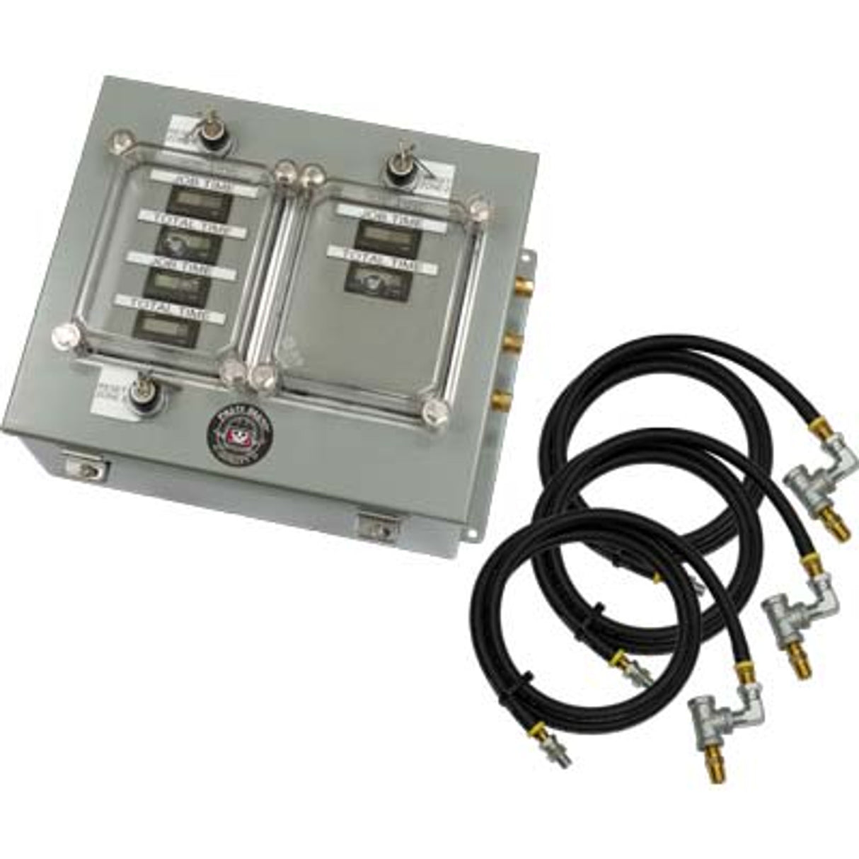 Pirate Brand - Schmidt Mfg Style, Three Outlet Timer Control Box w/ Key Reset For 3 Outlet Blasters