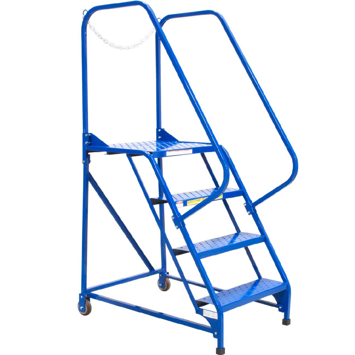 Pirate Brand - Loading Ladder, 4 Step for Overhead Access to 10 & 20 cu ft Blasters and Bulk Bag Hoppers