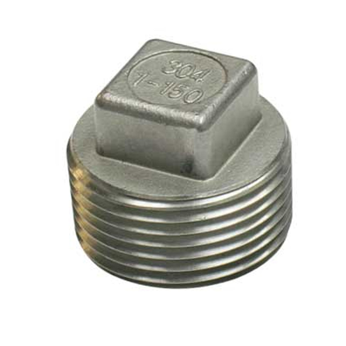 Pirate Brand - APV II & MPV II, Plug, Pipe Stainless 1"