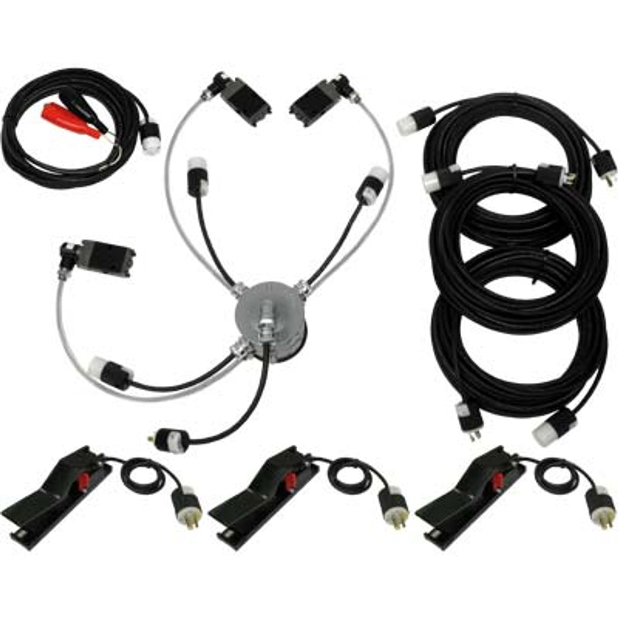 Pirate Brand - Conversion Kit, Pneumatic to Electric, 12VDC, Bulk Blaster w/o Fittings (Outlet Options)