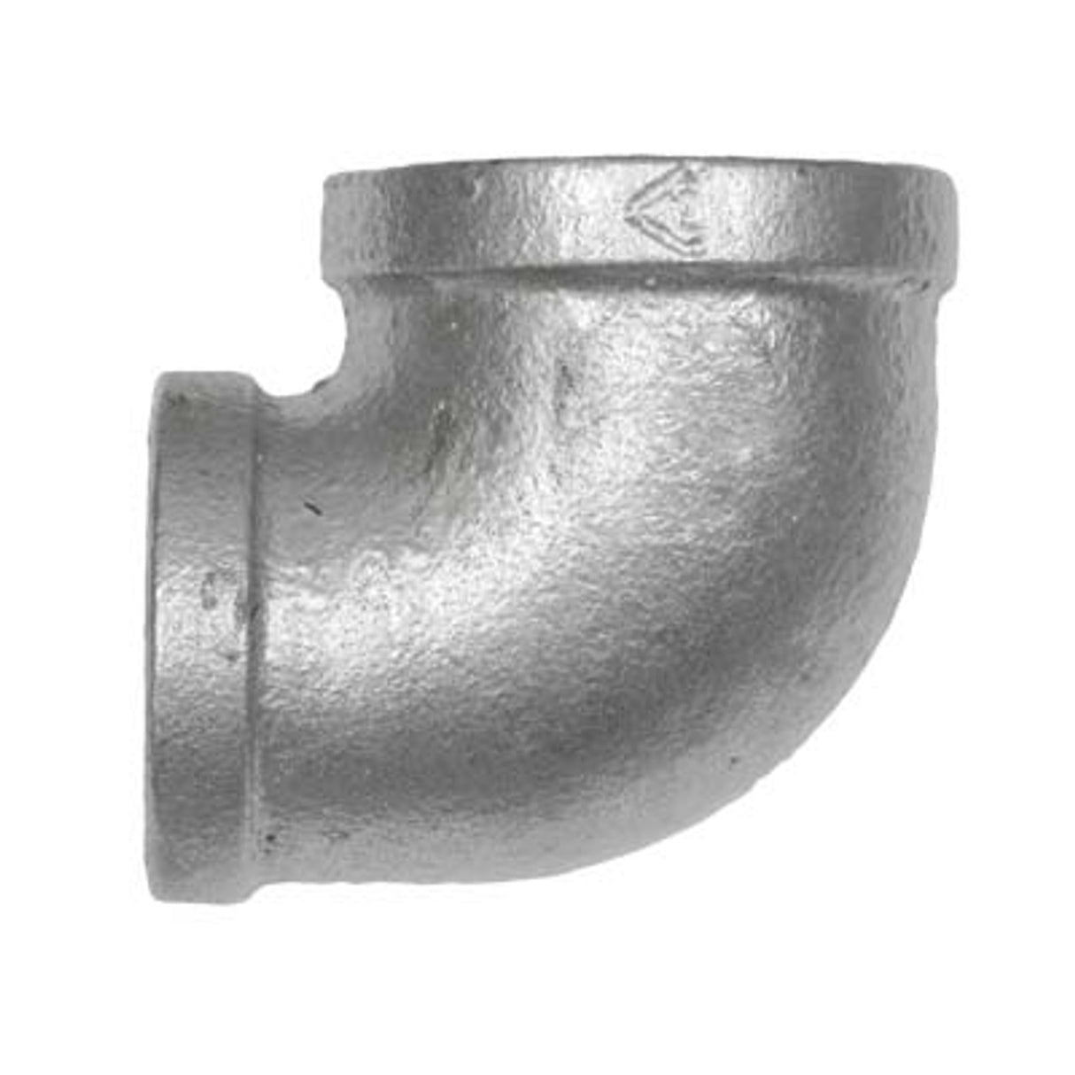 Pirate Brand - Schmidt Mfg Style, Elbow, Reducing, Galvanized, 1-1/2" x 1-1/4"