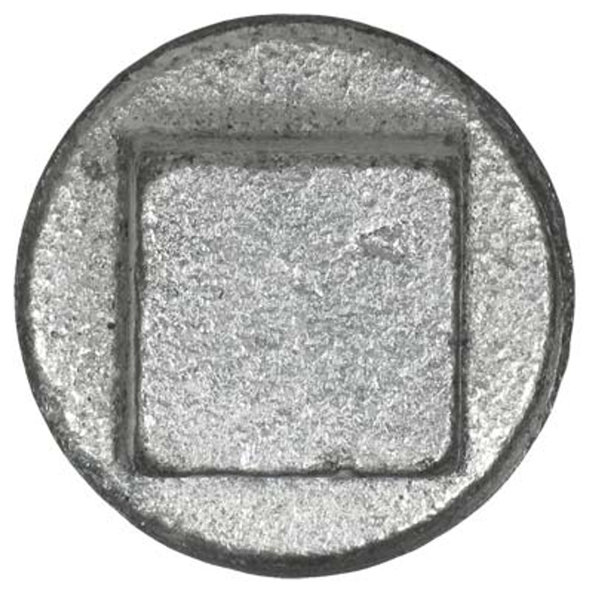 Pirate Brand - Schmidt Mfg Style, Pipe Plug, Galvanized, 2"