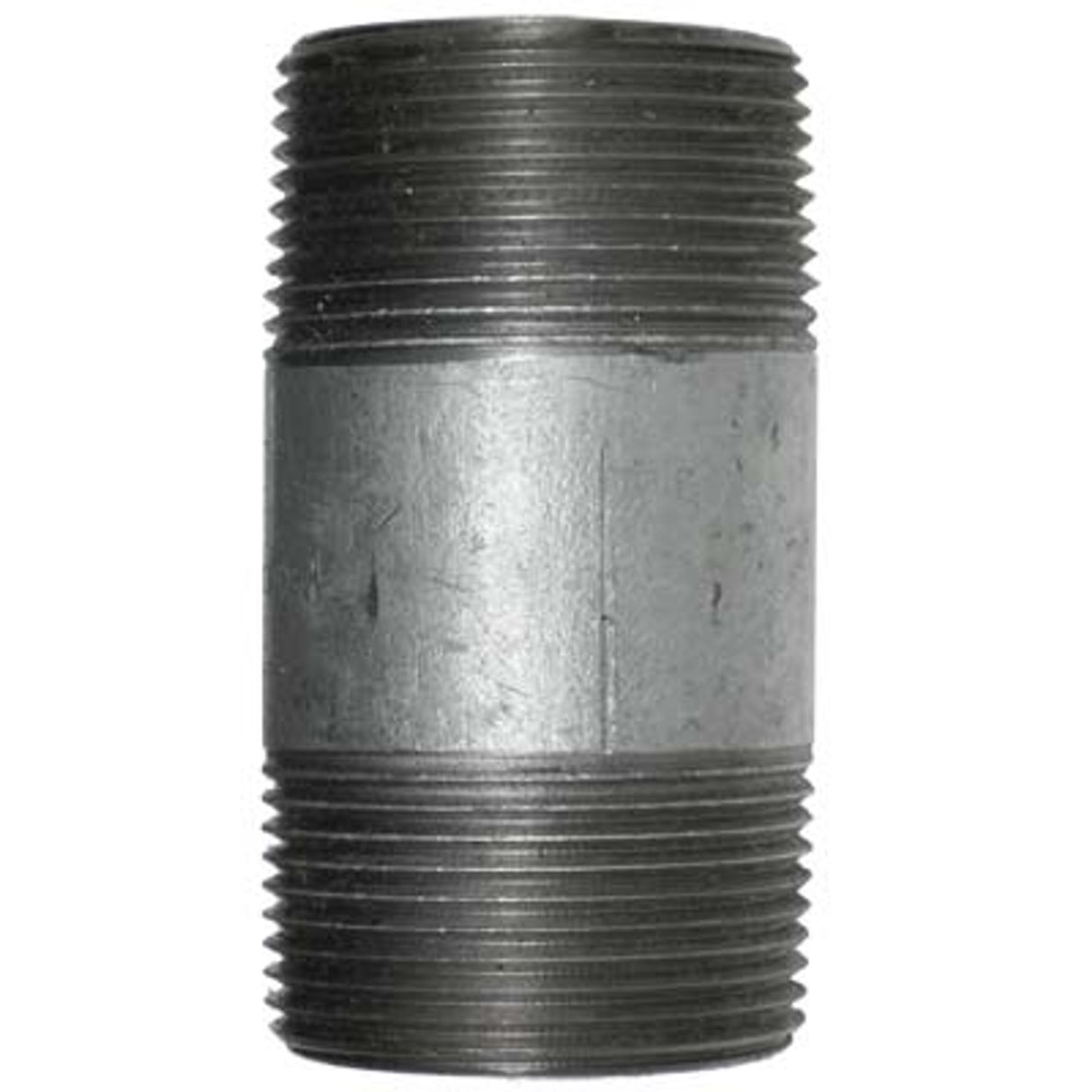 Pirate Brand - Schmidt Mfg Style, Nipple, TBE, Schedule 80, Galvanized, 1-1/4" x 3"