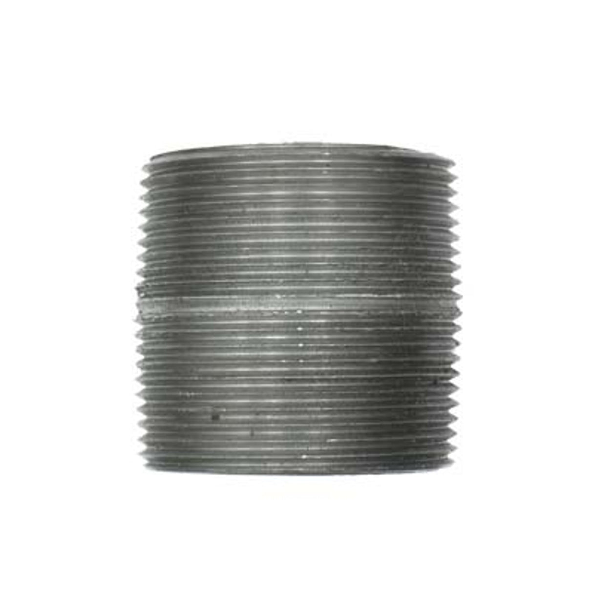 Pirate Brand - Nipple, TBE, Schedule 80, Galvanized, 1-1/2" x Close