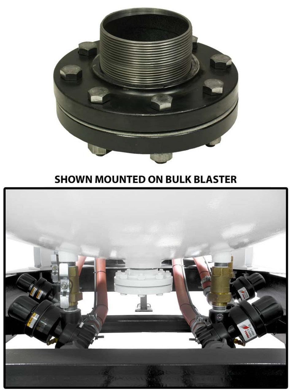 Pirate Brand - 4" Blind Flange Assembly