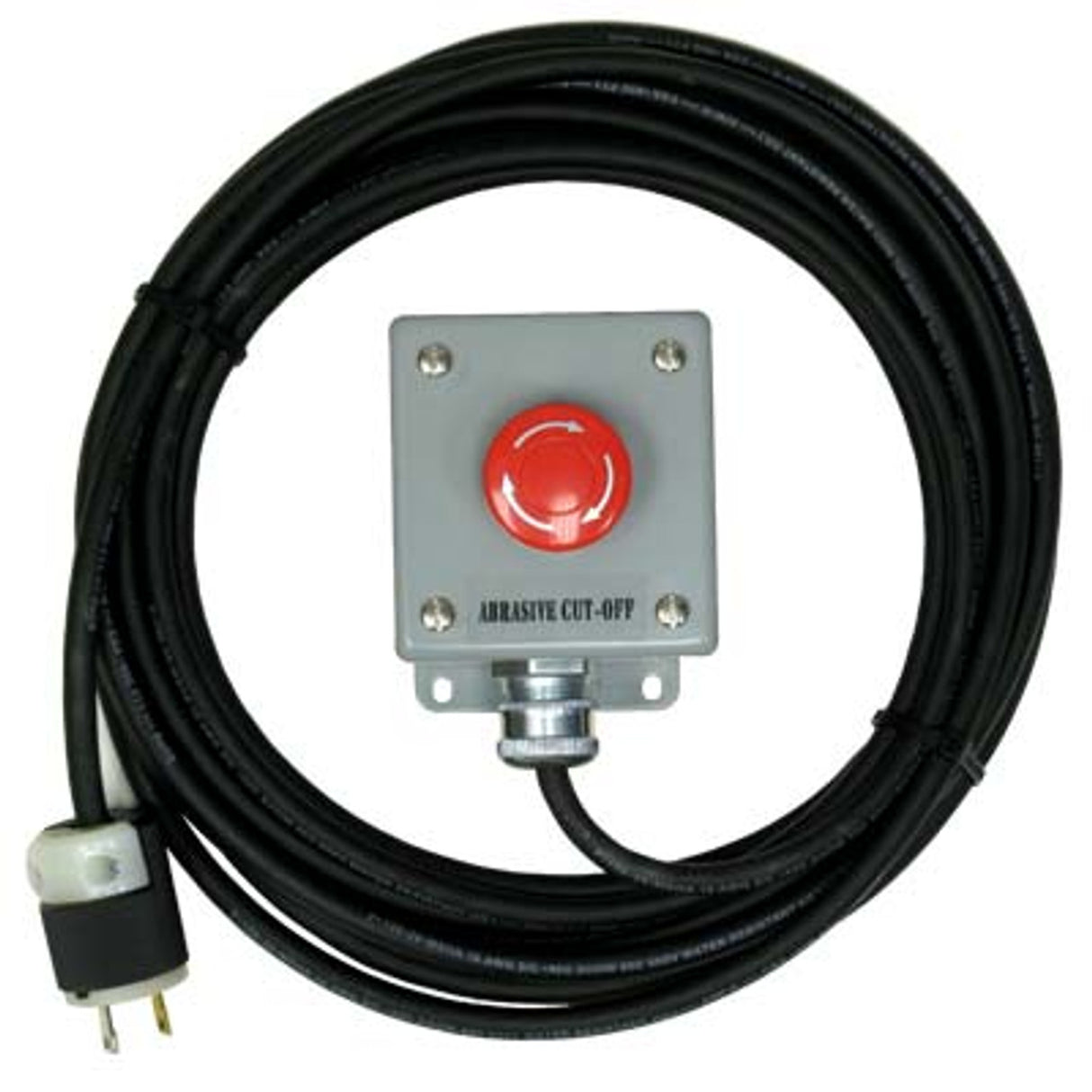 Pirate Brand - Schmidt Mfg Style, Palm Button Operator, 25' Cord, X-Treme Duty™ Urethane Control Cord (Prong Options)