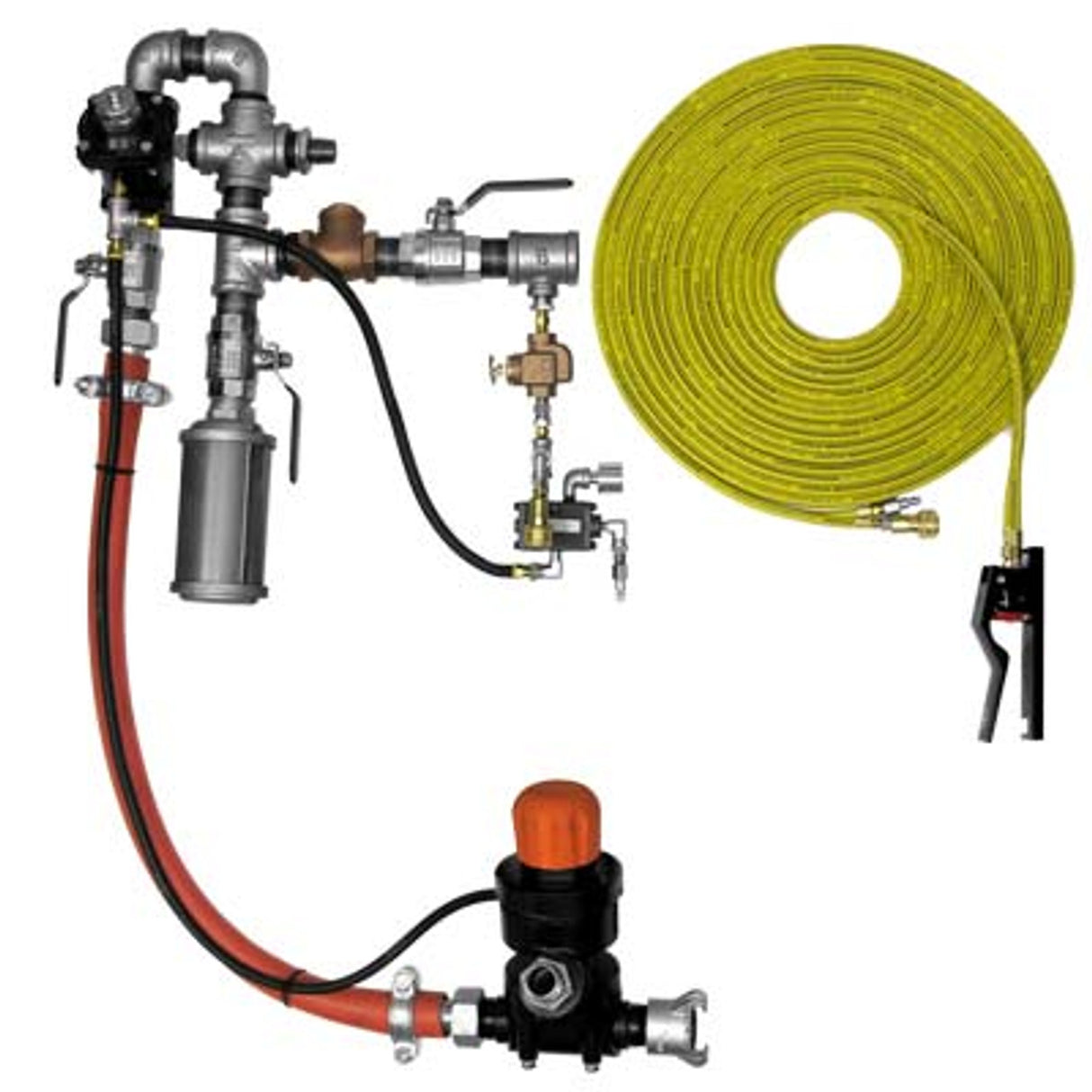 Pirate Brand - Conversion Kit, RUEMELIN Style Conversion Kit APV w/Urethane Sleeve Pneumatic 1-1/4"