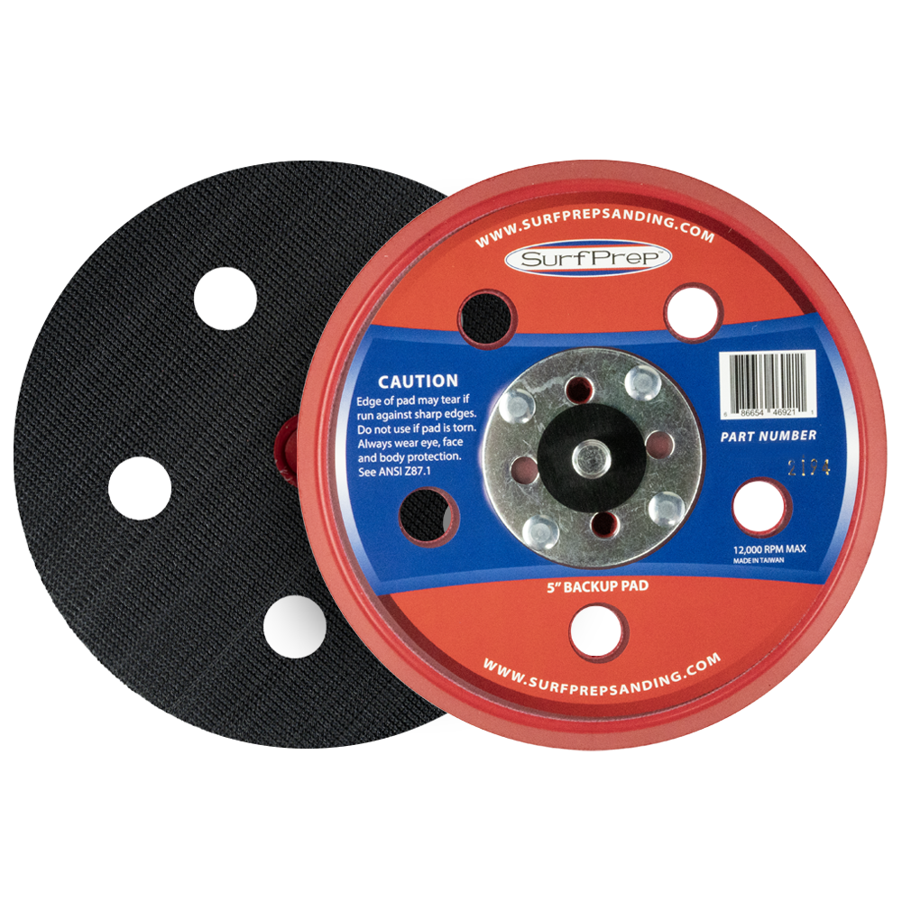 SurfPrep 5" Backup Pads