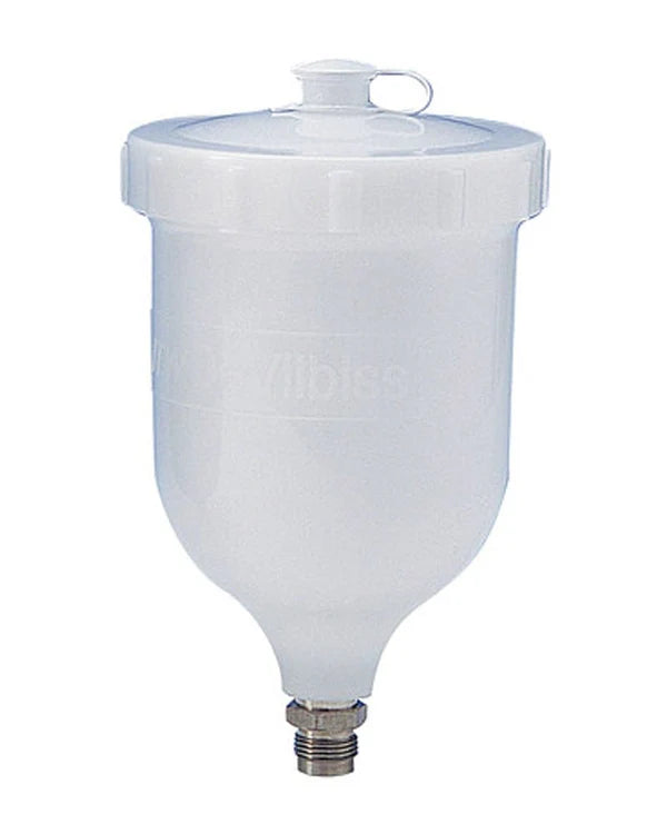 DeVilbiss Compact Mini Gravity Cup 4oz, 7/16”-14 (M) Thread, SRI-510