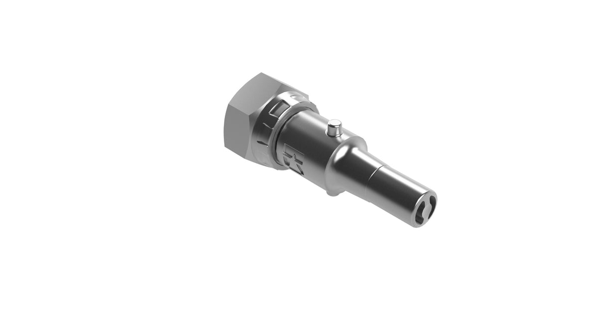 Hosco SS-STEM-6-316 QD Stem, 3/8" NPS(F) Swivel