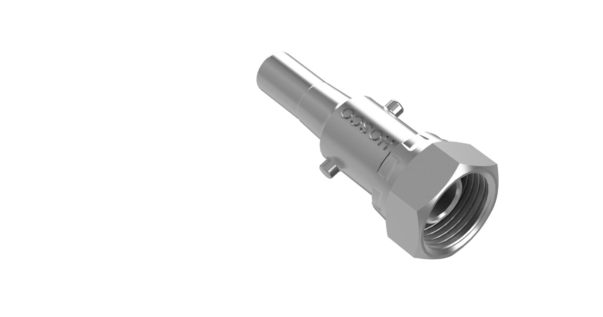 Hosco SS-STEM-6-316 QD Stem, 3/8" NPS(F) Swivel