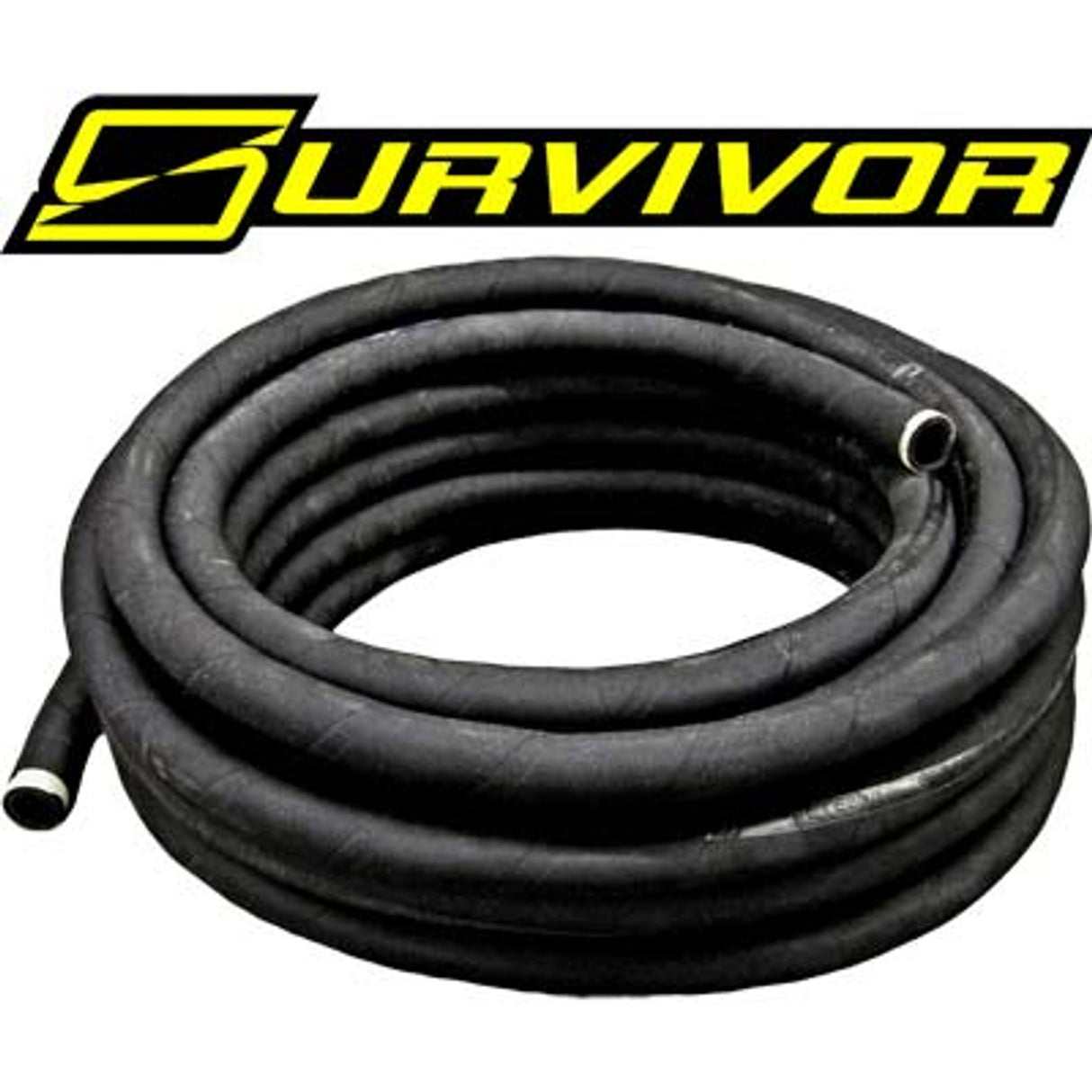 Pirate Brand - SURVIVOR™ Hose, Suction, Black, Nominal ID 1/2" x 15/16" OD, 2 PLY (PRICE PER FOOT)