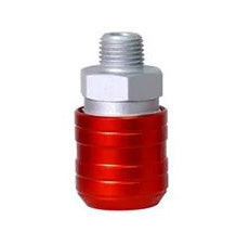 Acoplamiento rápido Sagola - Aluminio Ultraligero: M-BSPT 1/4", US-Mil