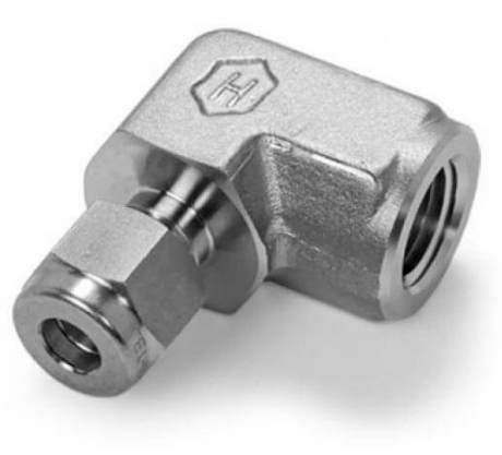 Hosco 316 Stainless Steel Compression & Instrumentation Fittings, Female 90 Degree Elbows (Various Size Options)