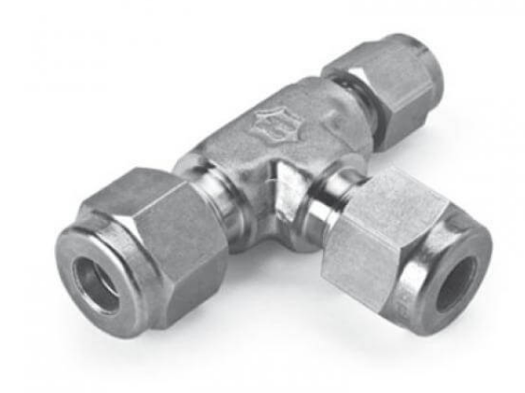 Hosco 316 Stainless Steel Compression & Instrumentation Fittings, Reducing Tees On Run and Branch (Various Size Options)