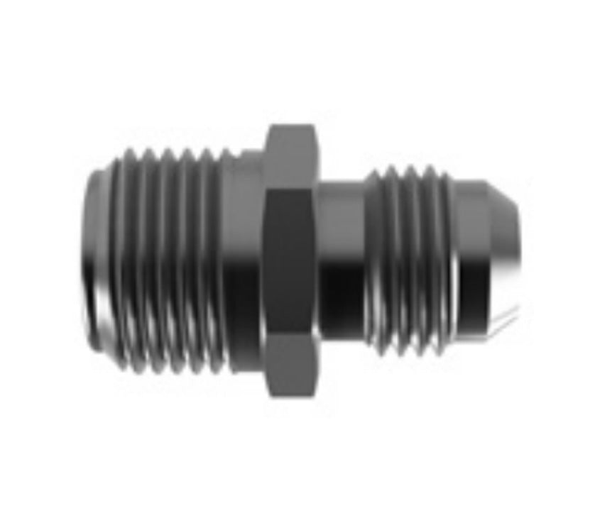 Hosco SST Stainless Steel Fittings and Adaptors, Thread x Thread Straights, Male Straight x Male Flare