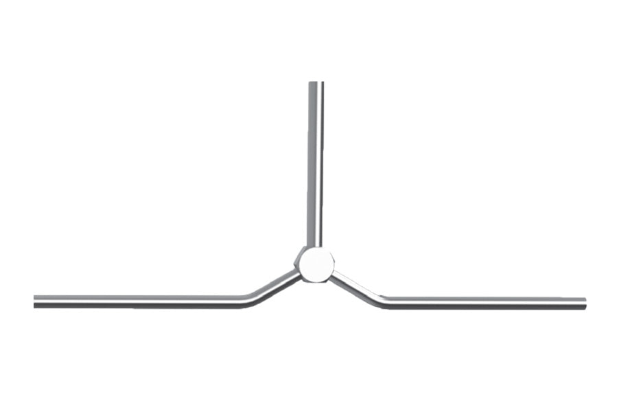 Hosco SST Stainless Steel Fittings and Adaptors, SST Tees, Tube x Tube