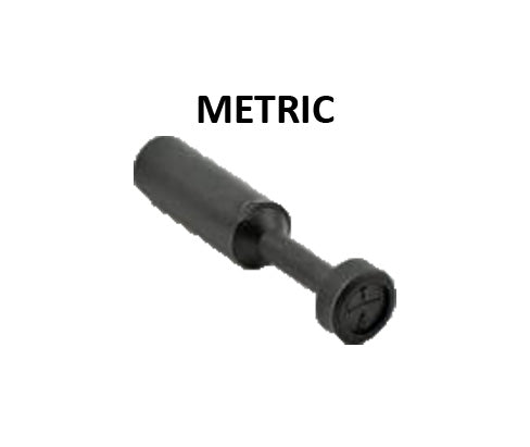 Hosco Push to Connect Fittings, Metric, Plug (Various Size Options)