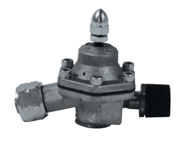 DeVilbiss HGS-5242 HGS Stainless Steel Fluid Regulator (Various Options)