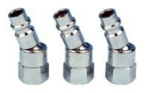 Devilbiss MPV-60-K3 Swivel Fitting, Low Pressure (Pack of 3)