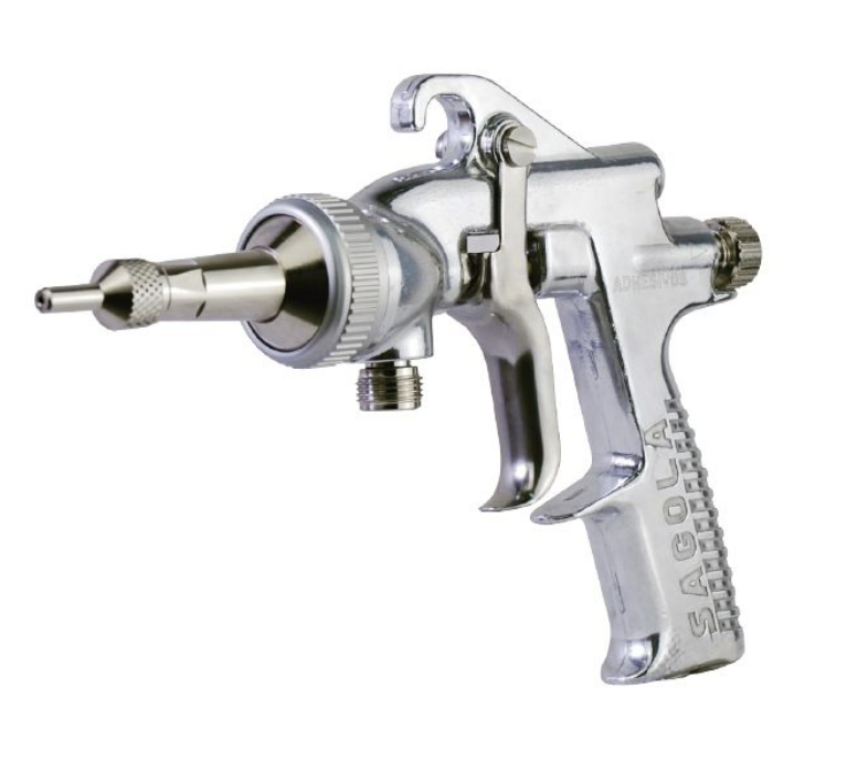 Sagola PG10151401 Glue / Adhesive Pressure Gun with 1mm & 2mm Aircaps & 2.80mm Needle