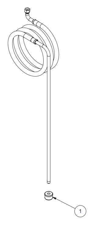 Binks 41-17262 Siphon Tube Assembly (5 Gallon)