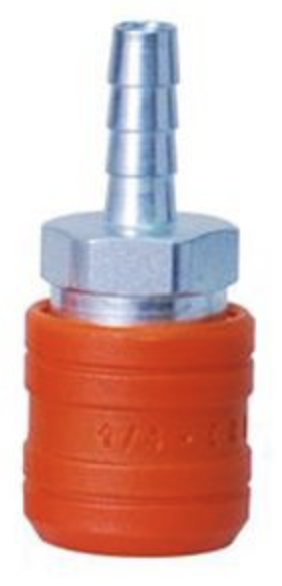 Sagola Quick Coupling - Steel, Standard: Barbed 10mm, Multi-Profile