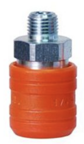 Sagola Quick Coupling - Steel, Standard: M-BSPT 1/4", Multi-Profile