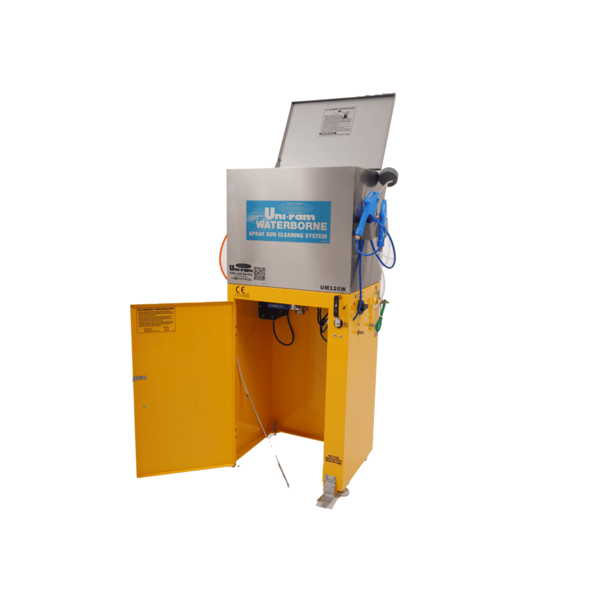 Uni-Ram UM120 Spray Gun Washer, For Waterborne Paints