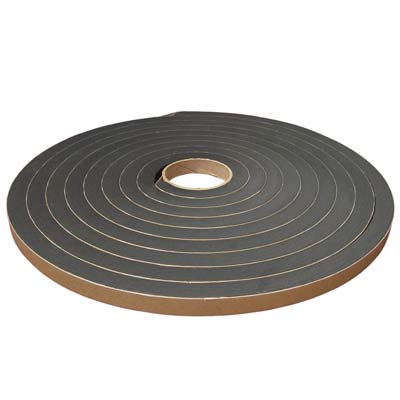 Pirate Brand 111-025 Closed Cell Door Gasket 3/4" x 3/4" x 25' Roll (Post 1999)