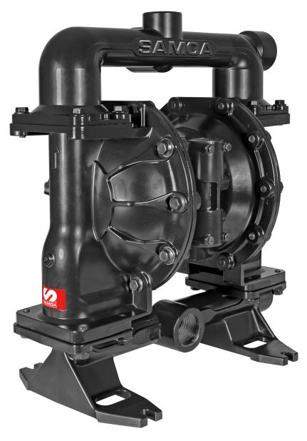 Samoa UP15 Aluminum Pivot Series 1-1/2" Air-Operated Double Diaphragm Pump