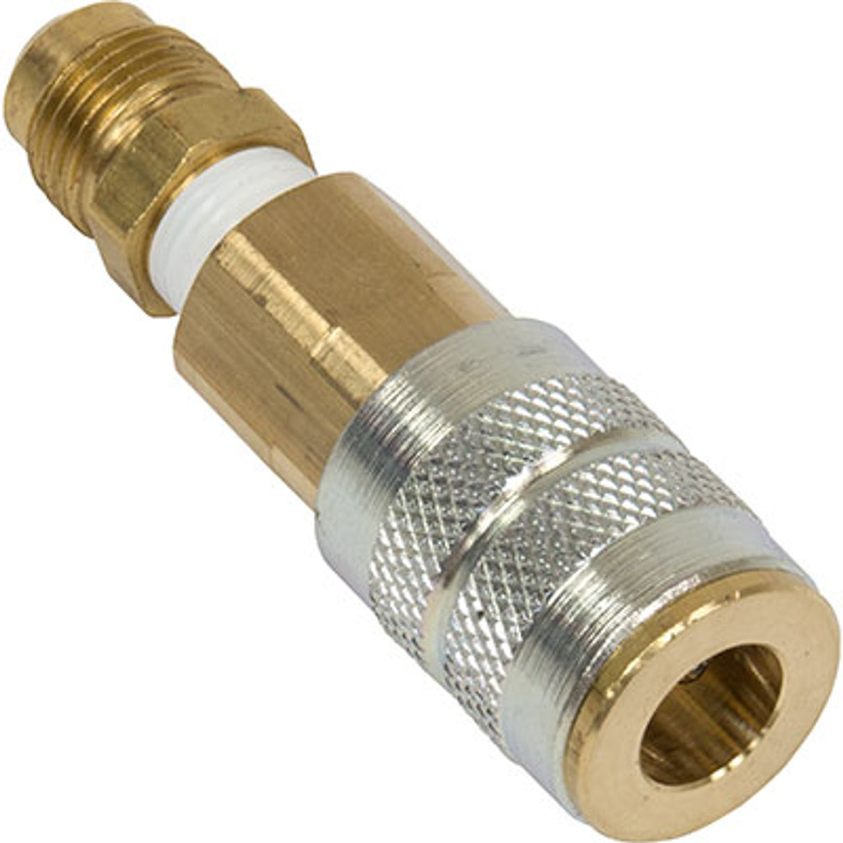 Pirate Brand - BULLARD®, Compressed Air Supply Hose Quick-Disconnect Coupler Assembly, V10, 1/4" Industrial Interchange, 3/8" Hose, Includes V12 Adaptor