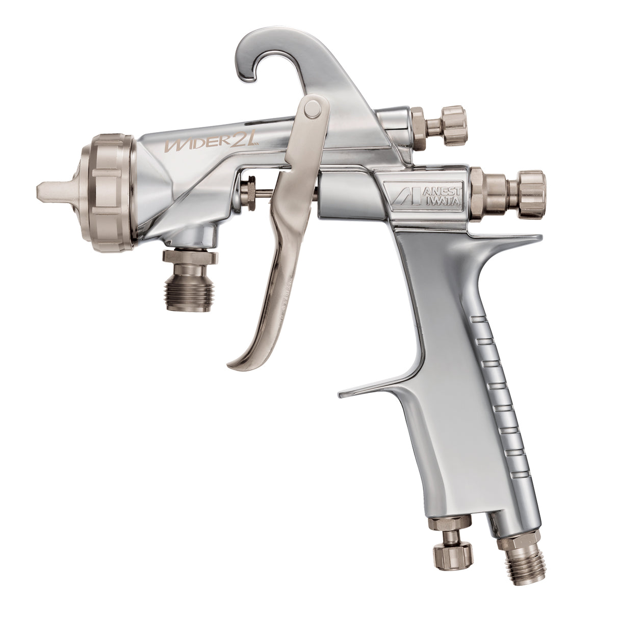 Pistola pulverizadora con alimentación a presión Anest Iwata WIDER2L: compatible con HVLP