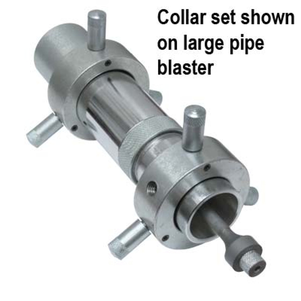 Pirate Brand - Centering Collar Set, Large Pipe Blaster, for 3" to 5" ID Pipe